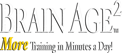Brain Age 2: More Training in Minutes a Day! logo