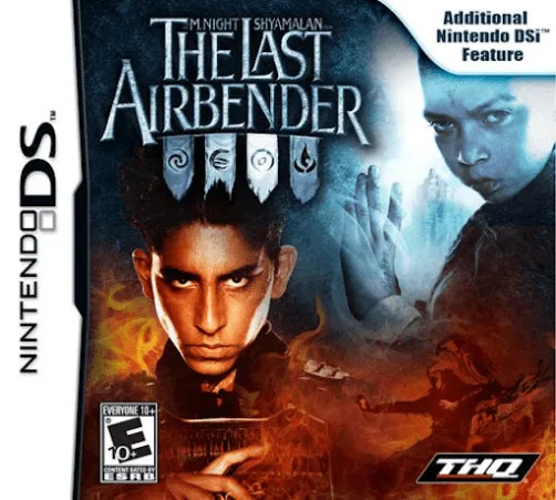 M. Night Shyamalan The Last Airbender box art
