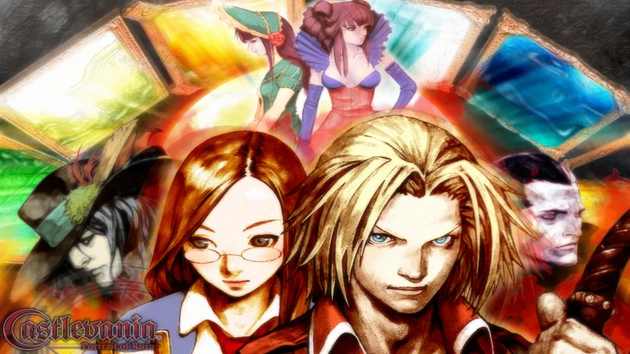 Backdrop artwork for Castlevania: Portrait of Ruin