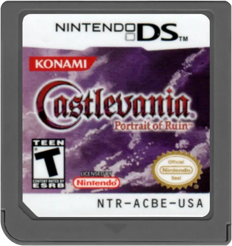 Castlevania: Portrait of Ruin cart