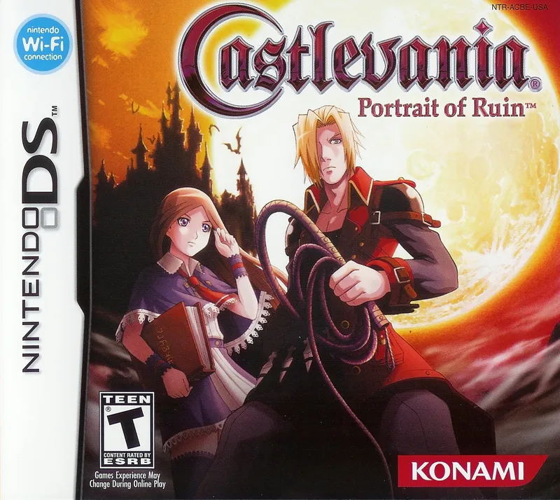 Castlevania: Portrait of Ruin box art