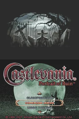 Castlevania: Portrait of Ruin screenshot