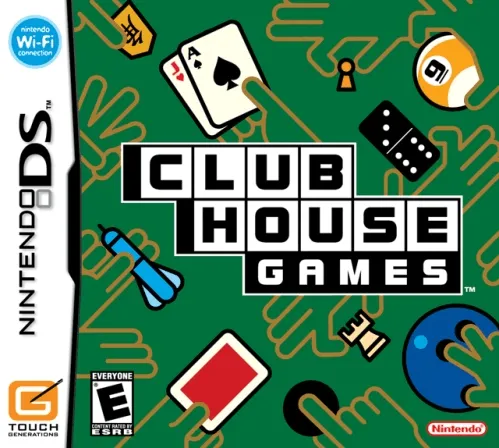 Clubhouse Games cover art for Nintendo DS