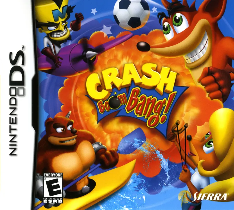 Crash Boom Bang! cover art for Nintendo DS