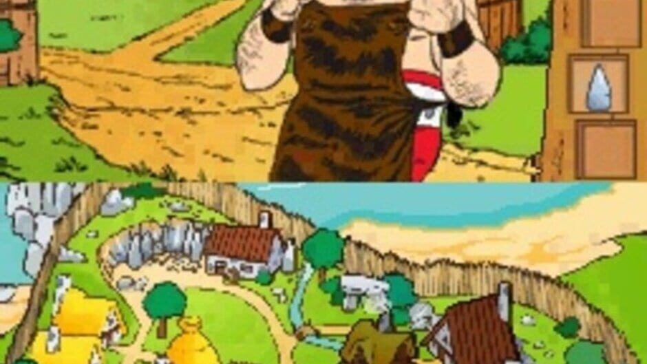 Backdrop artwork for Asterix - Brain Trainer