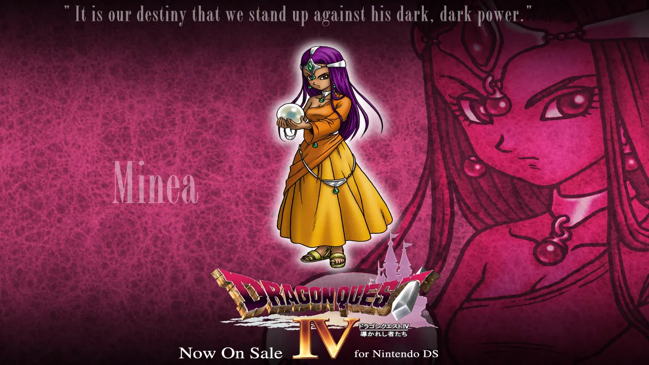 Backdrop artwork for Dragon Quest IV: Chapters of the Chosen