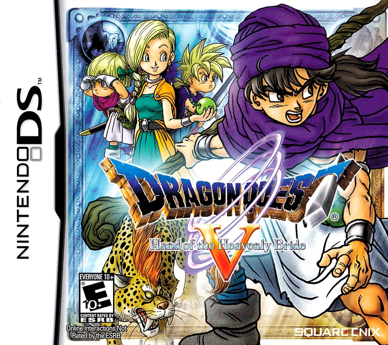 Dragon Quest V: Hand of the Heavenly Bride box art