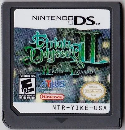 Etrian Odyssey II: Heroes of Lagaard cart