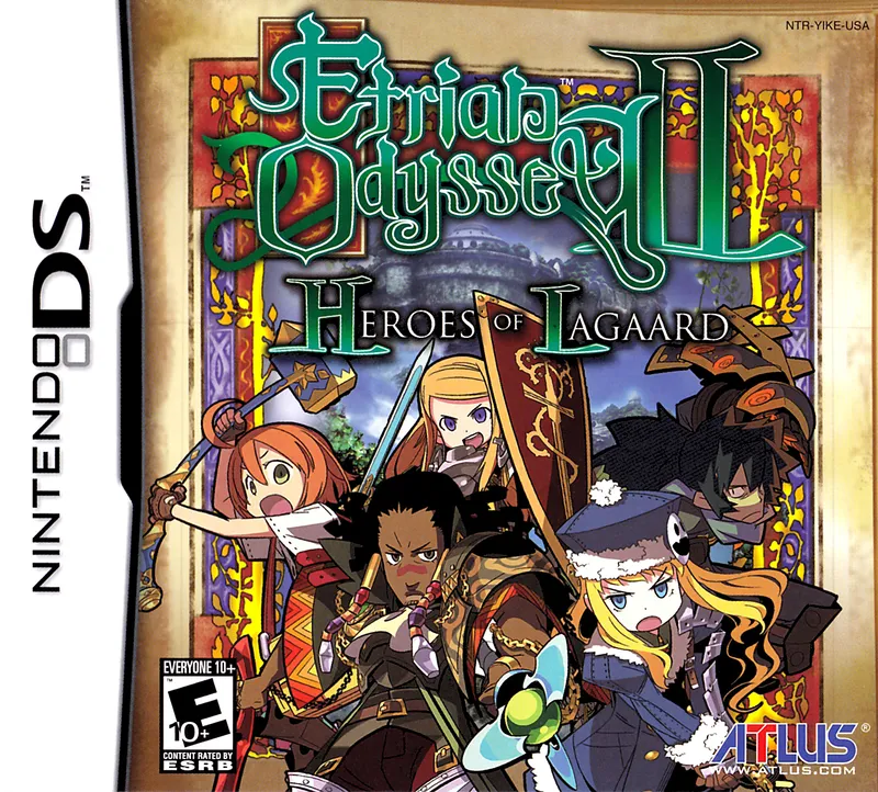 Etrian Odyssey II: Heroes of Lagaard box art