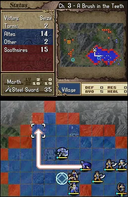 Fire Emblem: Shadow Dragon screenshot