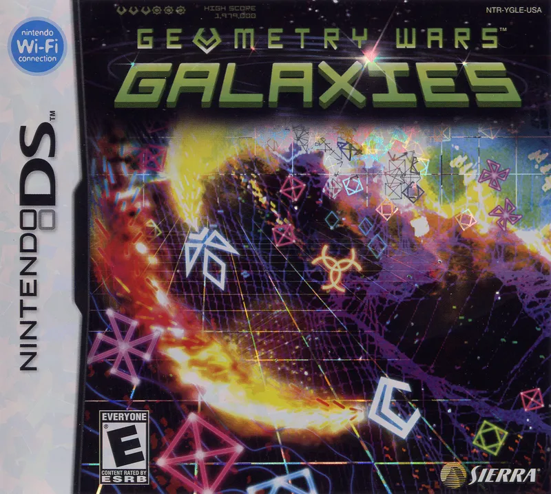 Geometry Wars: Galaxies box art