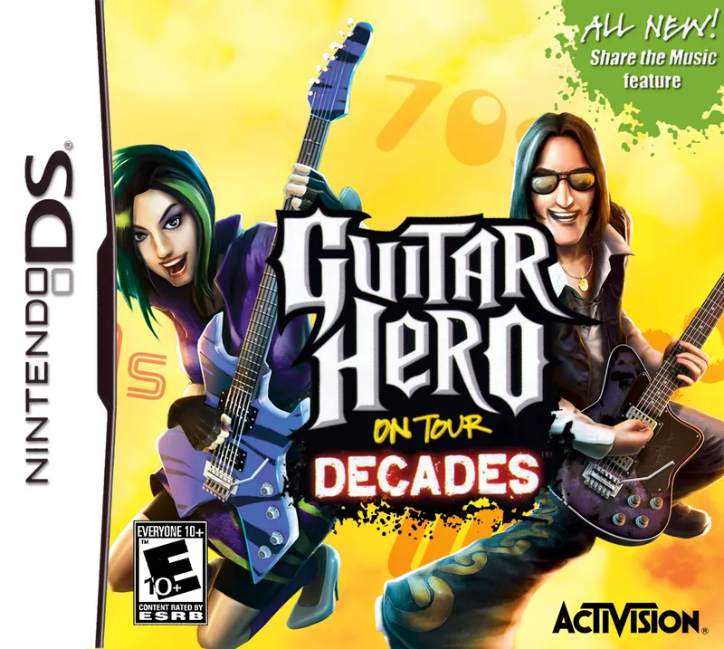 Guitar Hero: On Tour: Decades box art