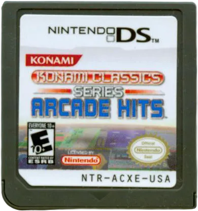 Konami Classics Series: Arcade Hits cart