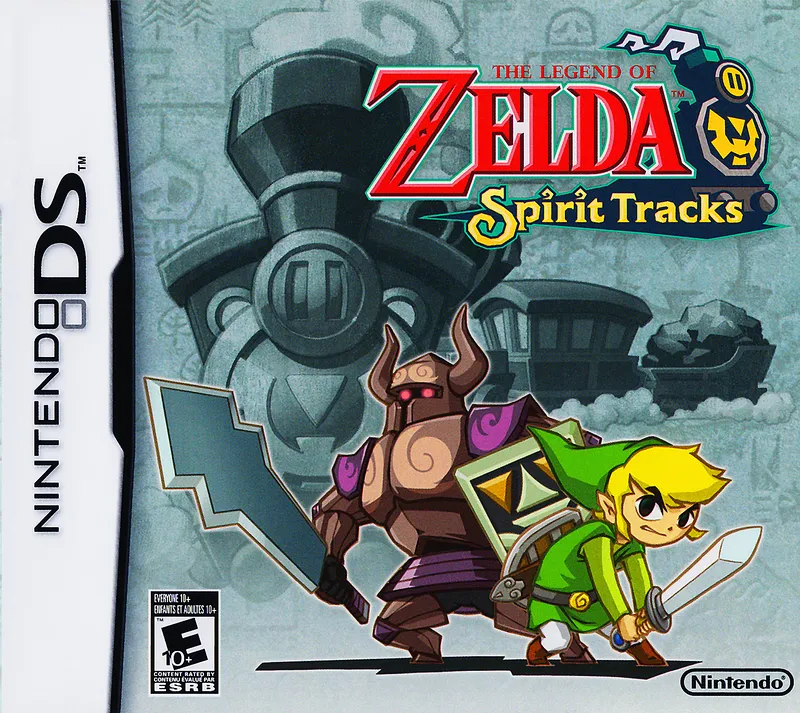 The Legend of Zelda: Spirit Tracks box art