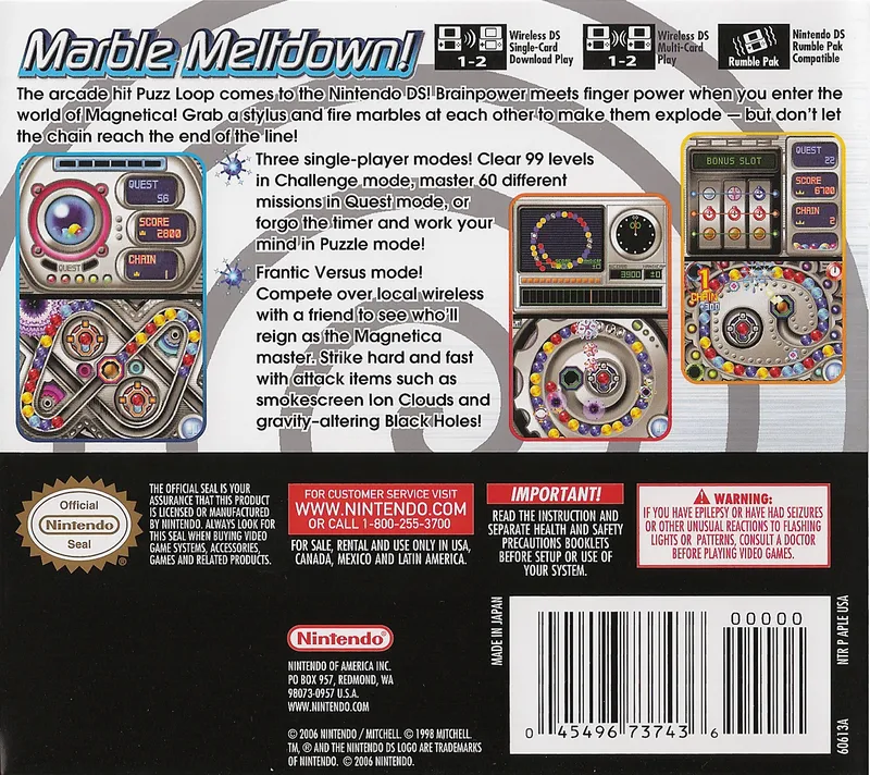 Magnetica box back