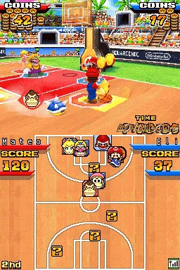 Backdrop artwork for Mario Hoops 3-on-3