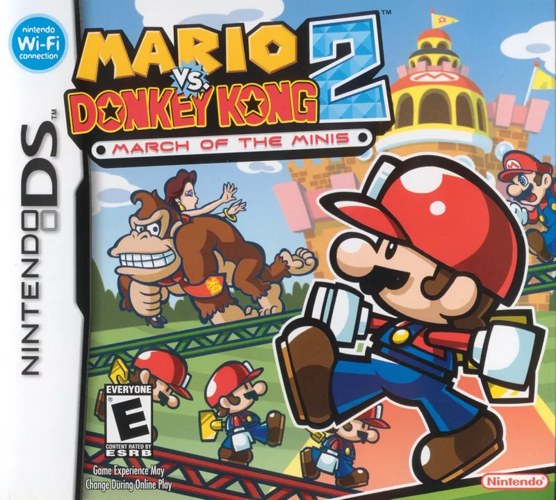 Mario vs. Donkey Kong 2: March of the Minis box art