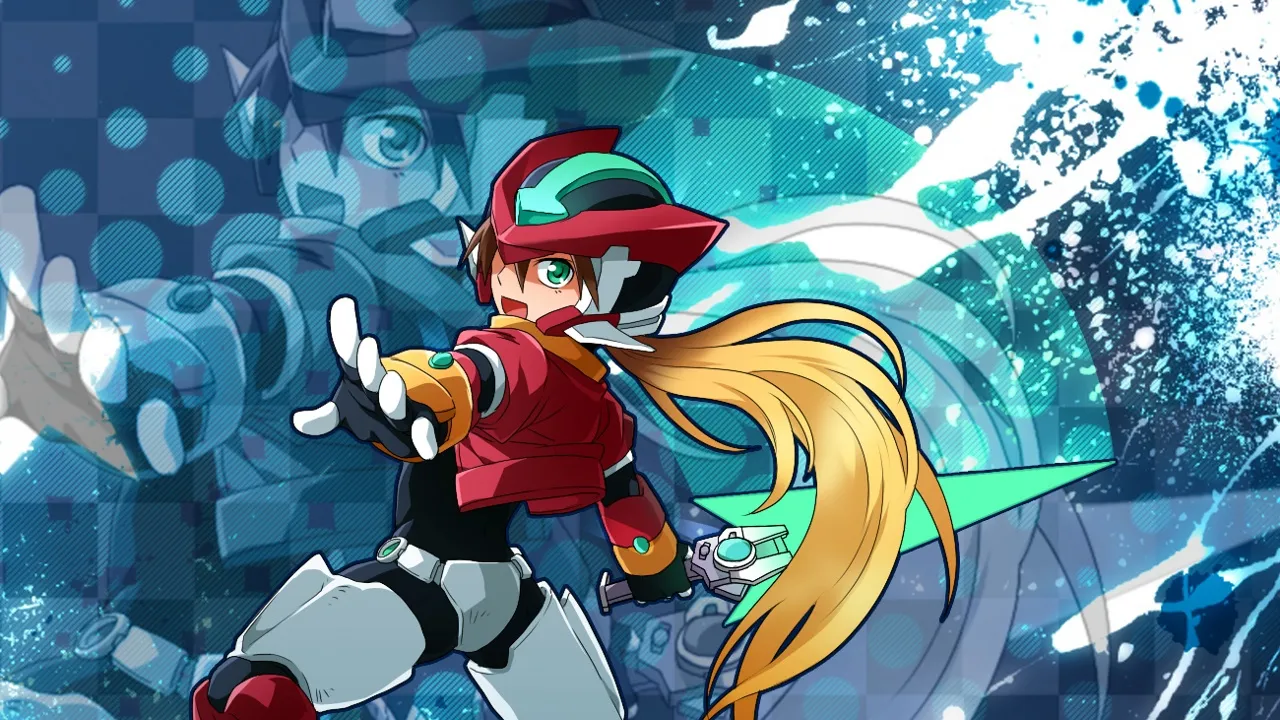 Backdrop artwork for Mega Man ZX
