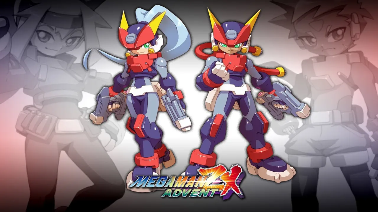 Backdrop artwork for Mega Man ZX: Advent