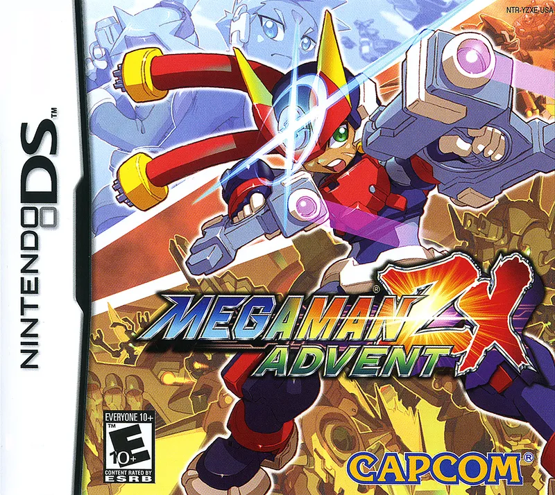 Mega Man ZX: Advent cover art for Nintendo DS