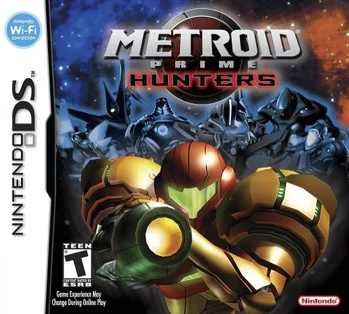 Metroid Prime: Hunters cover art for Nintendo DS