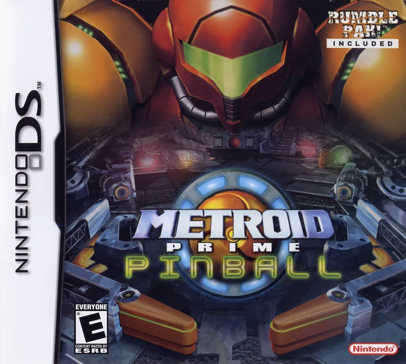 Metroid Prime Pinball box art