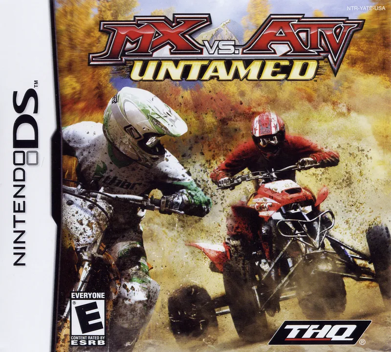 MX vs. ATV: Untamed cover art for Nintendo DS