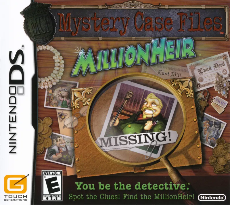 Mystery Case Files: MillionHeir box art