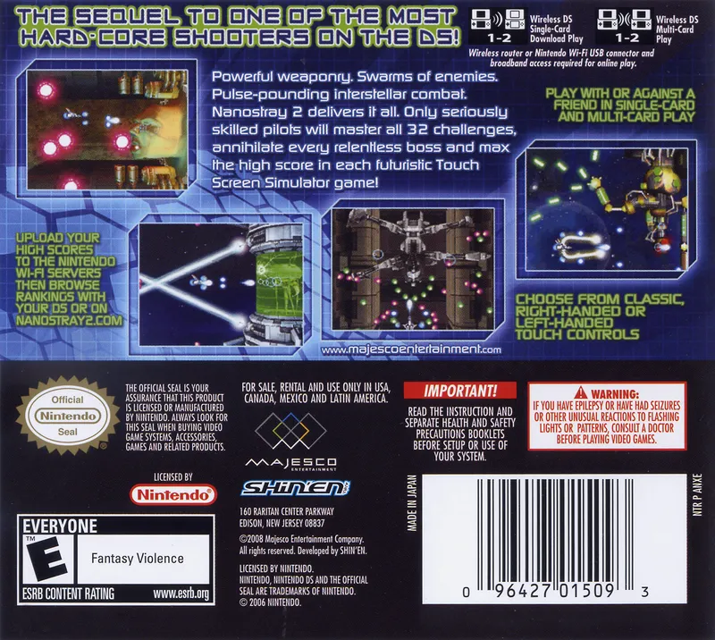 Nanostray 2 box back