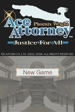 Phoenix Wright: Ace Attorney: Justice for All screenshot