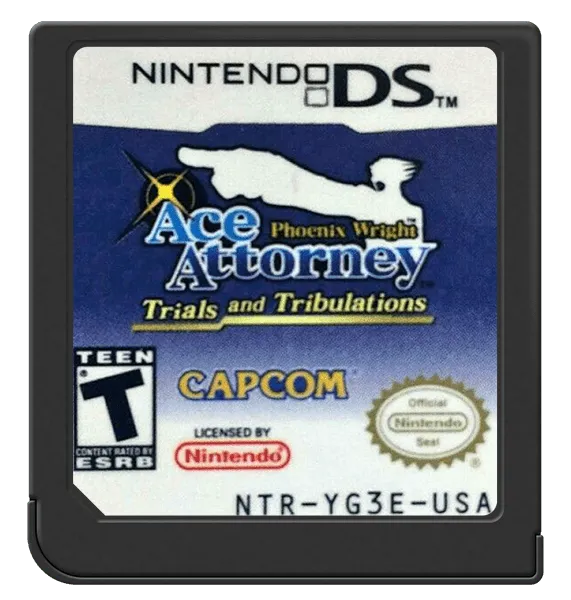 Phoenix Wright: Ace Attorney: Trials and Tribulations cart