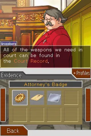 Phoenix Wright: Ace Attorney: Trials and Tribulations screenshot