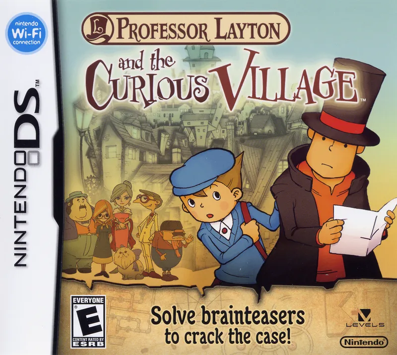 Professor Layton and the Curious Village box art