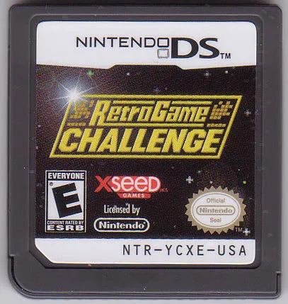 Retro Game Challenge cart