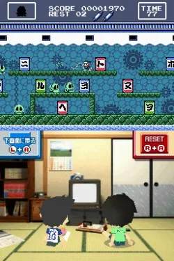 Backdrop artwork for Retro Game Challenge
