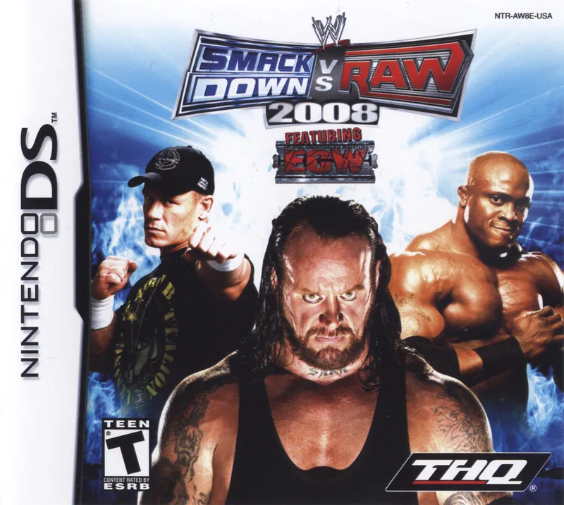 WWE SmackDown vs. Raw 2008 box art