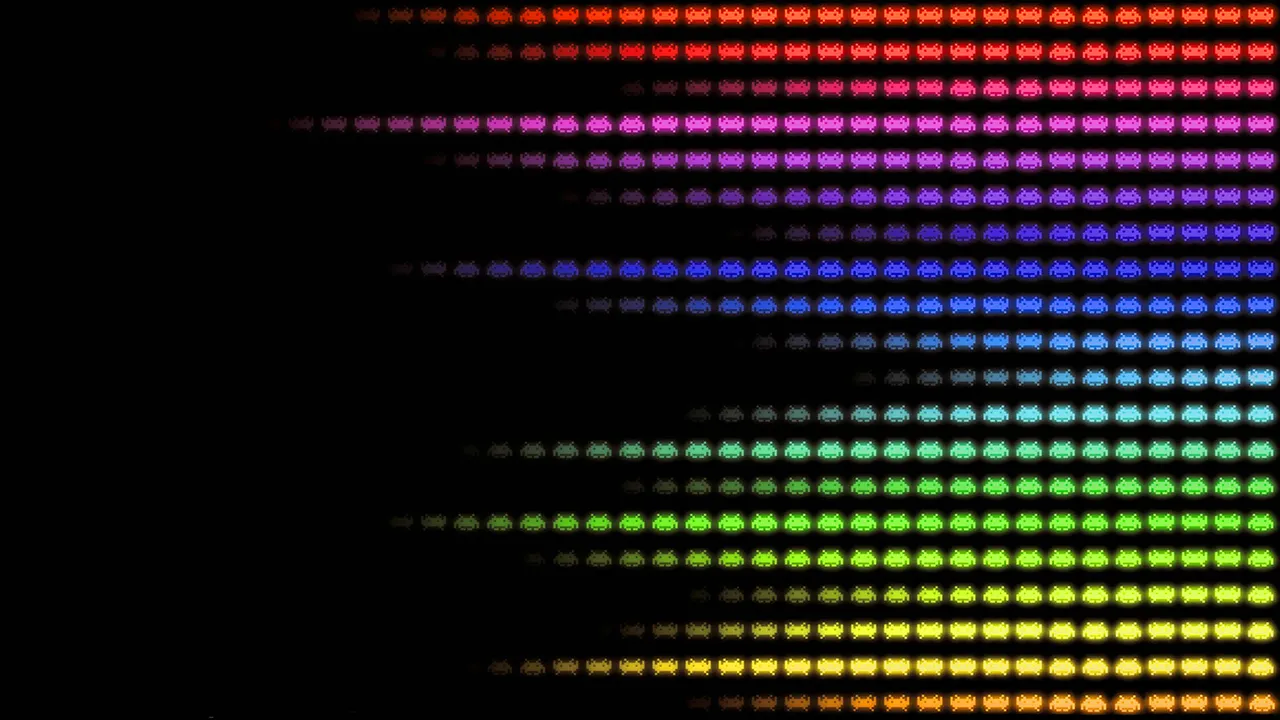 Backdrop artwork for Space Invaders Extreme