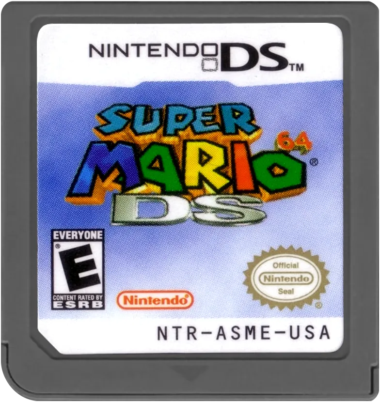 Super Mario 64 DS cart