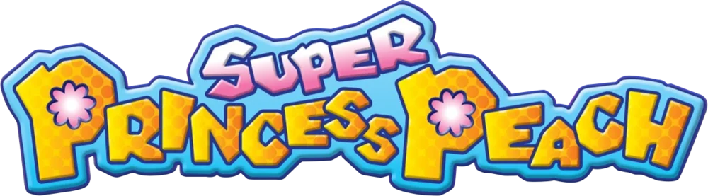 Super Princess Peach logo