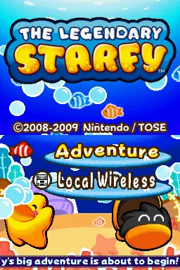 The Legendary Starfy screenshot
