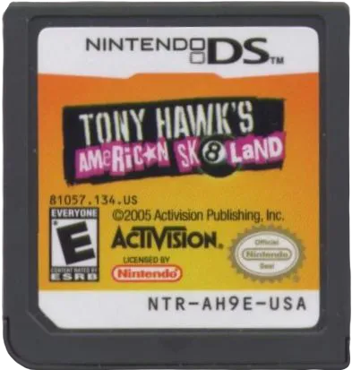 Tony Hawk's American Sk8land cart