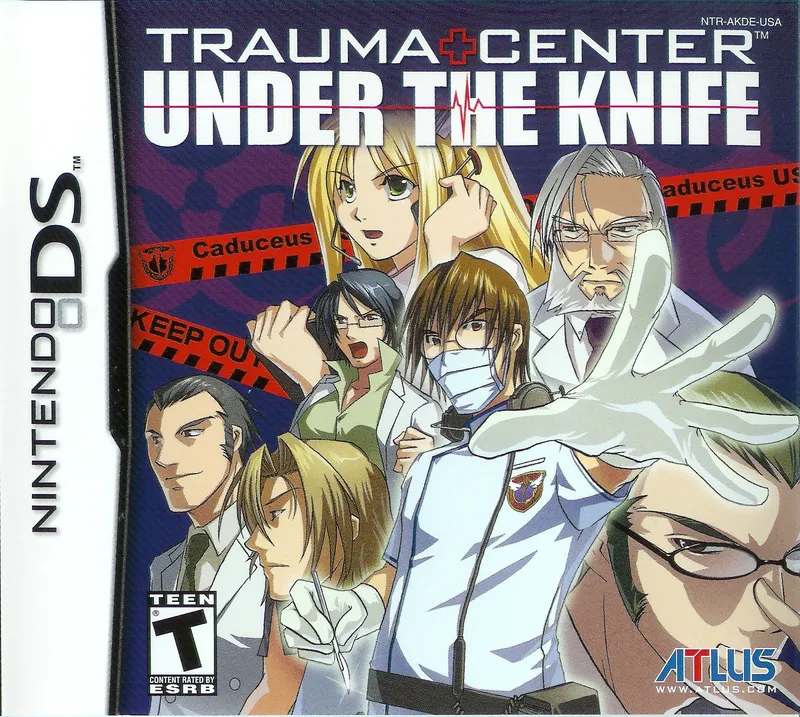 Trauma Center: Under the Knife box art