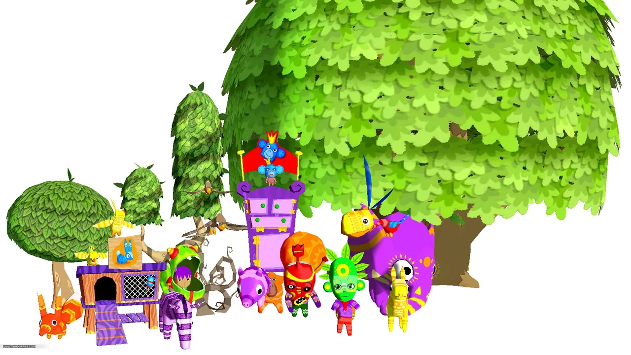 Backdrop artwork for Viva Piñata: Pocket Paradise