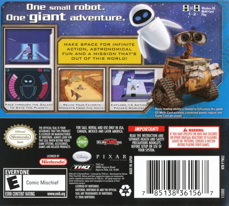 WALL-E box back