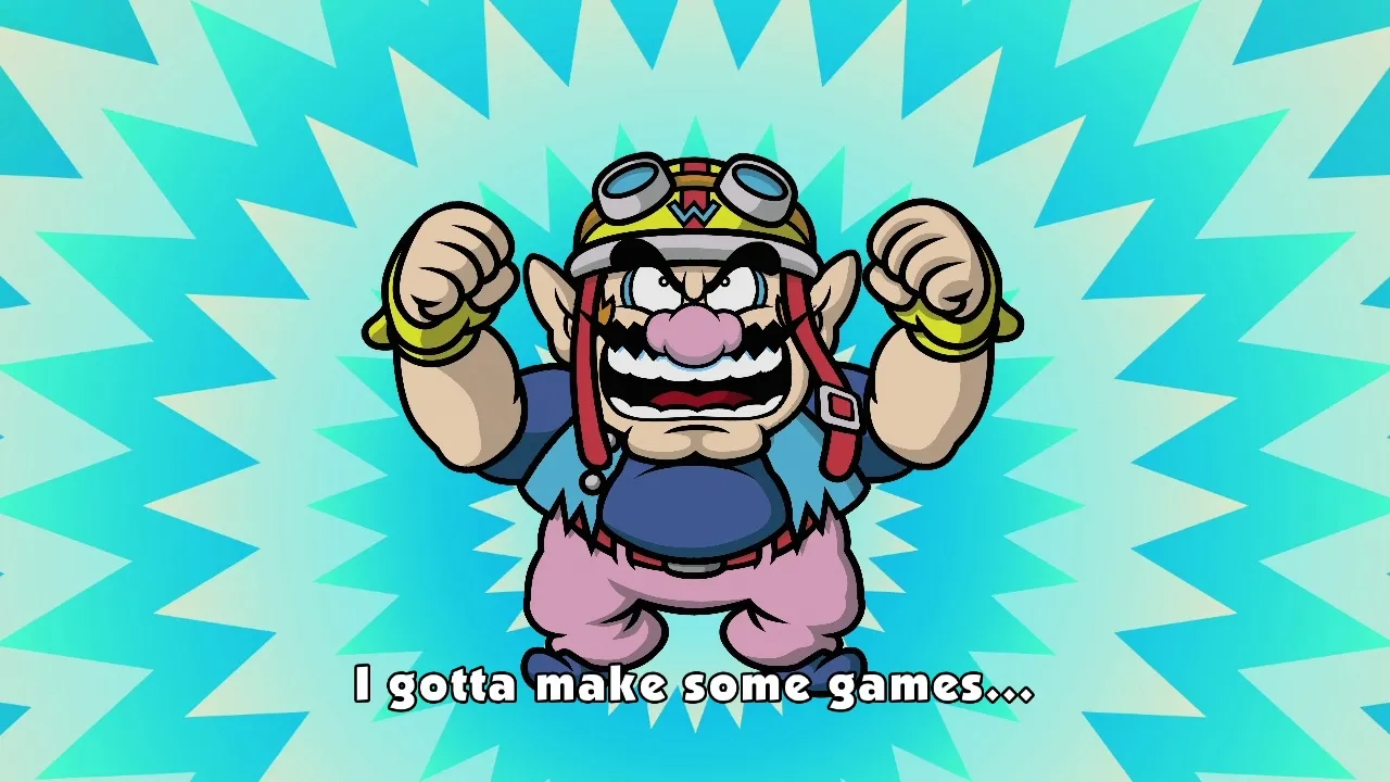 Backdrop artwork for WarioWare: Touched!