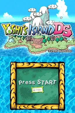 Yoshi's Island DS screenshot