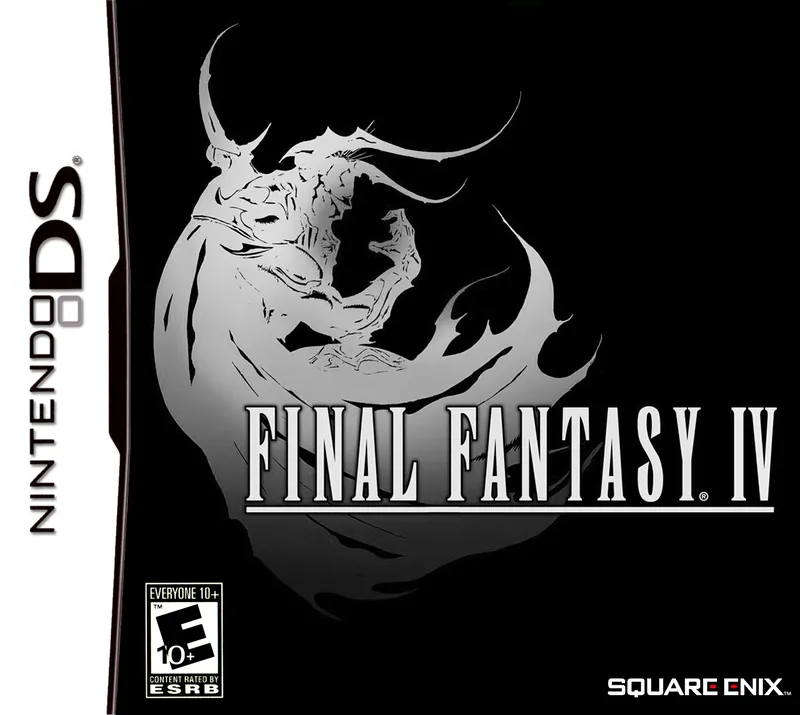 Final Fantasy IV cover art for Nintendo DS
