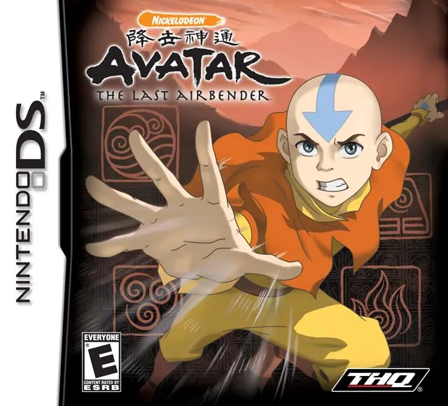 Avatar: The Last Airbender cover art for Nintendo DS