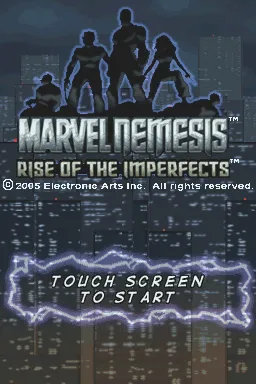 Marvel Nemesis: Rise of the Imperfects screenshot