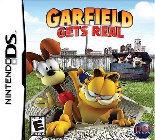 Garfield Gets Real cover art for Nintendo DS
